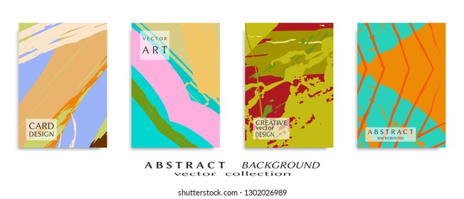 Abstract universal grunge art texture, web header template. Collage page, design for card, invitation, brochure brush strokes style, banner idea, book cover, booklet print, flyer sheet a4