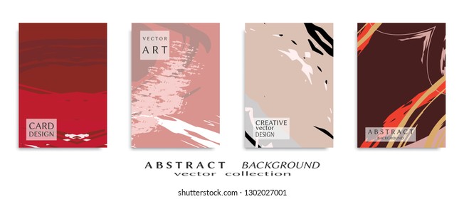 Abstract universal grunge art texture, web header template. Collage page, design for card, invitation, brochure brush strokes style, banner idea, book cover, booklet print, flyer sheet a4