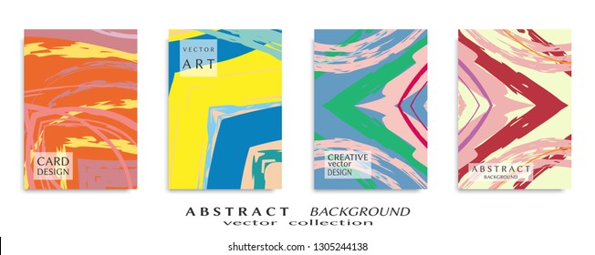 Abstract universal grunge art texture, web header template. Collage page, design for card, invitation, brochure brush strokes style, banner idea, book cover, booklet print, flyer sheet a4
