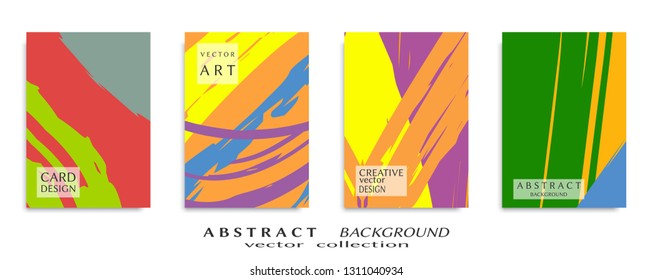 Abstract universal grunge art texture, web header template. Collage page, design for card, invitation, brochure brush strokes style, banner idea, book cover, booklet print, flyer sheet a4