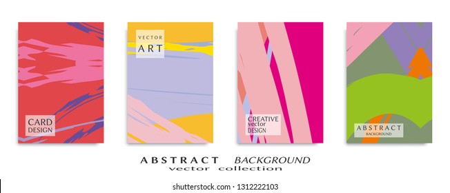Abstract universal grunge art texture, web header template. Collage page, design for card, invitation, brochure brush strokes style, banner idea, book cover, booklet print, flyer sheet a4