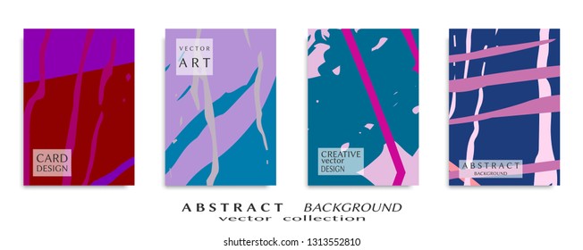 Abstract universal grunge art texture, web header template. Collage page, design for card, invitation, brochure brush strokes style, banner idea, book cover, booklet print, flyer sheet a4