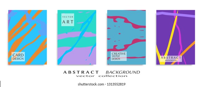 Abstract universal grunge art texture, web header template. Collage page, design for card, invitation, brochure brush strokes style, banner idea, book cover, booklet print, flyer sheet a4