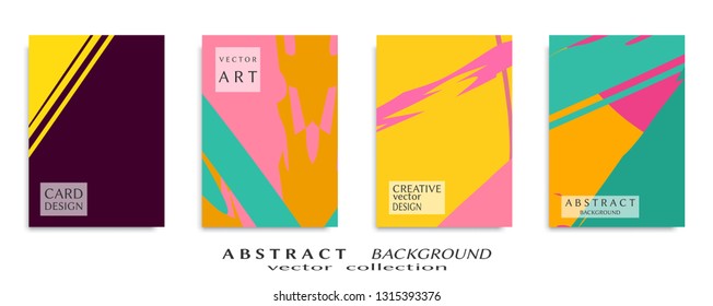 Abstract universal grunge art texture, web header template. Collage page, design for card, invitation, brochure brush strokes style, banner idea, book cover, booklet print, flyer sheet a4