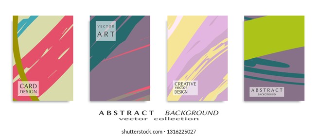 Abstract universal grunge art texture, web header template. Collage page, design for card, invitation, brochure brush strokes style, banner idea, book cover, booklet print, flyer sheet a4