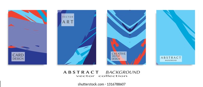 Abstract universal grunge art texture, web header template. Collage page, design for card, invitation, brochure brush strokes style, banner idea, book cover, booklet print, flyer sheet a4