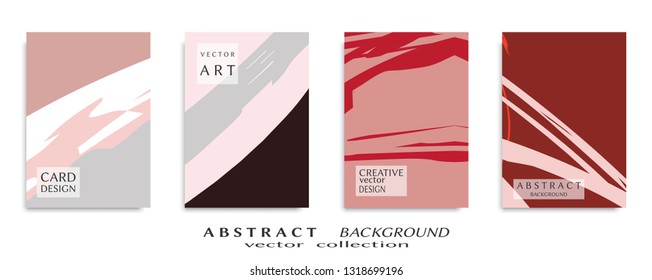 Abstract universal grunge art texture, web header template. Collage page, design for card, invitation, brochure brush strokes style, banner idea, book cover, booklet print, flyer sheet a4