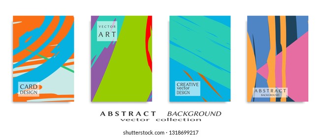 Abstract universal grunge art texture, web header template. Collage page, design for card, invitation, brochure brush strokes style, banner idea, book cover, booklet print, flyer sheet a4