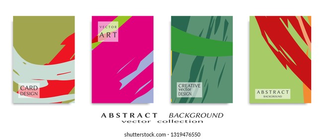 Abstract universal grunge art texture, web header template. Collage page, design for card, invitation, brochure brush strokes style, banner idea, book cover, booklet print, flyer sheet a4