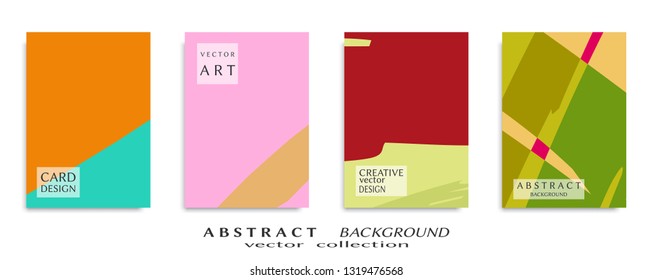 Abstract universal grunge art texture, web header template. Collage page, design for card, invitation, brochure brush strokes style, banner idea, book cover, booklet print, flyer sheet a4