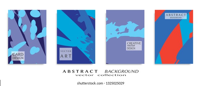 Abstract universal grunge art texture, web header template. Collage page, design for card, invitation, brochure brush strokes style, banner idea, book cover, booklet print, flyer sheet a4