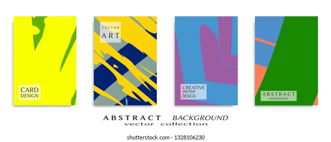 Abstract universal grunge art texture, web header template. Collage page, design for card, invitation, brochure brush strokes style, banner idea, book cover, booklet print, flyer sheet a4