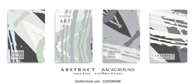 Abstract universal grunge art texture, web header template. Collage page, design for card, invitation, brochure brush strokes style, banner idea, book cover, booklet print, flyer sheet a4