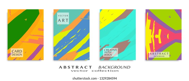 Abstract universal grunge art texture, web header template. Collage page, design for card, invitation, brochure brush strokes style, banner idea, book cover, booklet print, flyer sheet a4