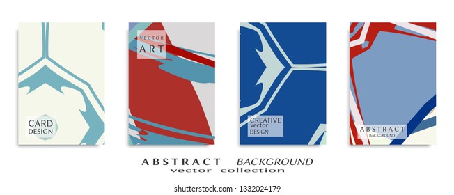 Abstract universal grunge art texture, web header template. Collage page, design for card, invitation, brochure brush strokes style, banner idea, book cover, booklet print, flyer sheet a4
