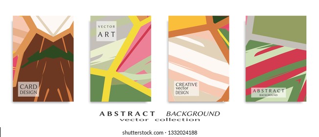 Abstract universal grunge art texture, web header template. Collage page, design for card, invitation, brochure brush strokes style, banner idea, book cover, booklet print, flyer sheet a4
