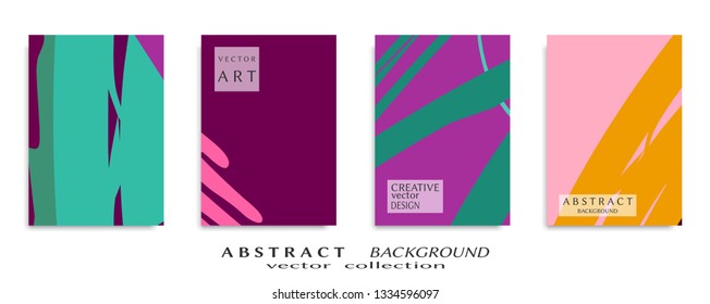 Abstract universal grunge art texture, web header template. Collage page, design for card, invitation, brochure brush strokes style, banner idea, book cover, booklet print, flyer sheet a4