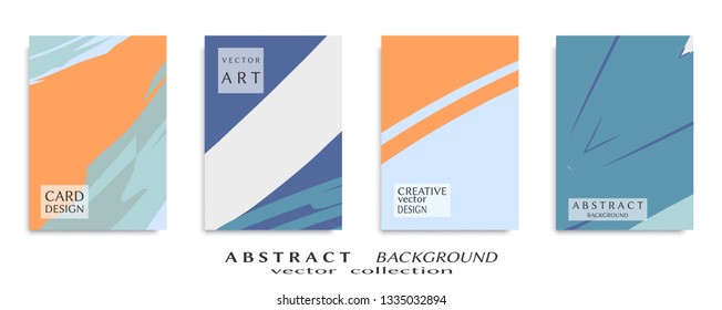 Abstract universal grunge art texture, web header template. Collage page, design for card, invitation, brochure brush strokes style, banner idea, book cover, booklet print, flyer sheet a4