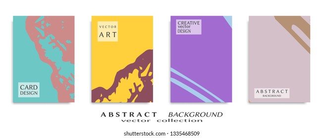 Abstract universal grunge art texture, web header template. Collage page, design for card, invitation, brochure brush strokes style, banner idea, book cover, booklet print, flyer sheet a4