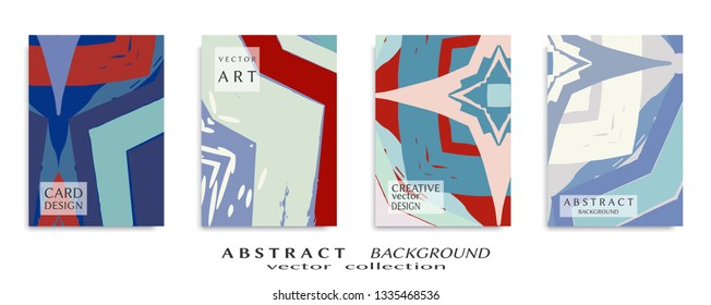 Abstract universal grunge art texture, web header template. Collage page, design for card, invitation, brochure brush strokes style, banner idea, book cover, booklet print, flyer sheet a4