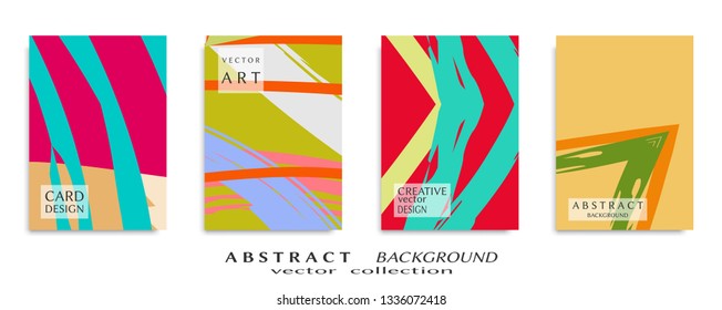 Abstract universal grunge art texture, web header template. Collage page, design for card, invitation, brochure brush strokes style, banner idea, book cover, booklet print, flyer sheet a4