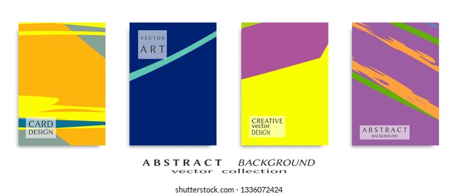 Abstract universal grunge art texture, web header template. Collage page, design for card, invitation, brochure brush strokes style, banner idea, book cover, booklet print, flyer sheet a4