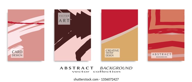 Abstract universal grunge art texture, web header template. Collage page, design for card, invitation, brochure brush strokes style, banner idea, book cover, booklet print, flyer sheet a4