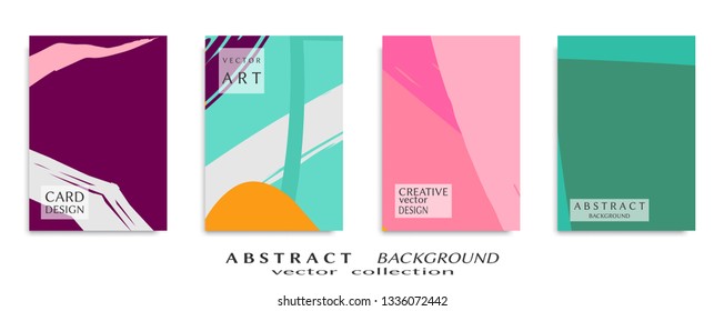 Abstract universal grunge art texture, web header template. Collage page, design for card, invitation, brochure brush strokes style, banner idea, book cover, booklet print, flyer sheet a4