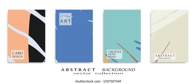 Abstract universal grunge art texture, web header template. Collage page, design for card, invitation, brochure brush strokes style, banner idea, book cover, booklet print, flyer sheet a4