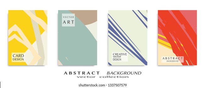 Abstract universal grunge art texture, web header template. Collage page, design for card, invitation, brochure brush strokes style, banner idea, book cover, booklet print, flyer sheet a4