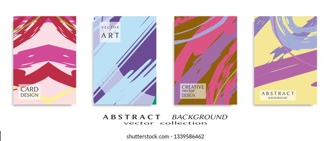 Abstract universal grunge art texture, web header template. Collage page, design for card, invitation, brochure brush strokes style, banner idea, book cover, booklet print, flyer sheet a4