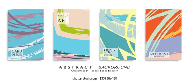 Abstract universal grunge art texture, web header template. Collage page, design for card, invitation, brochure brush strokes style, banner idea, book cover, booklet print, flyer sheet a4
