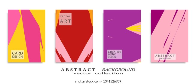 Abstract universal grunge art texture, web header template. Collage page, design for card, invitation, brochure brush strokes style, banner idea, book cover, booklet print, flyer sheet a4