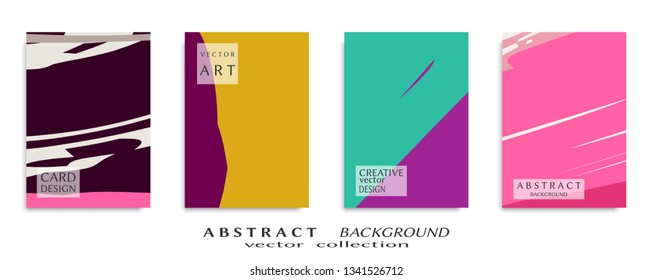Abstract universal grunge art texture, web header template. Collage page, design for card, invitation, brochure brush strokes style, banner idea, book cover, booklet print, flyer sheet a4
