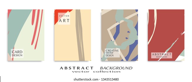 Abstract universal grunge art texture, web header template. Collage page, design for card, invitation, brochure brush strokes style, banner idea, book cover, booklet print, flyer sheet a4