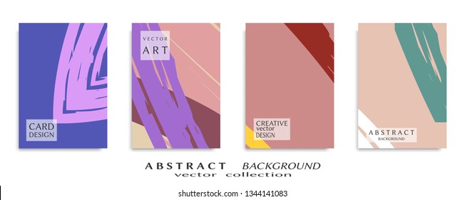 Abstract universal grunge art texture, web header template. Collage page, design for card, invitation, brochure brush strokes style, banner idea, book cover, booklet print, flyer sheet a4