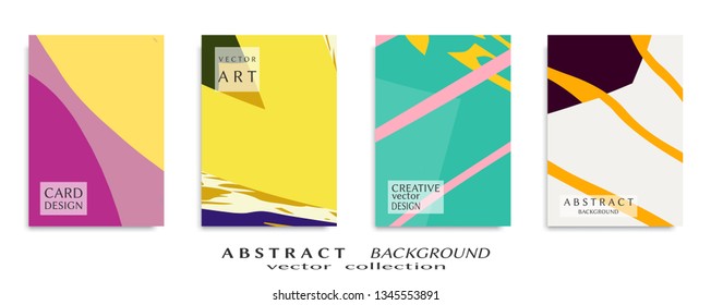 Abstract universal grunge art texture, web header template. Collage page, design for card, invitation, brochure brush strokes style, banner idea, book cover, booklet print, flyer sheet a4