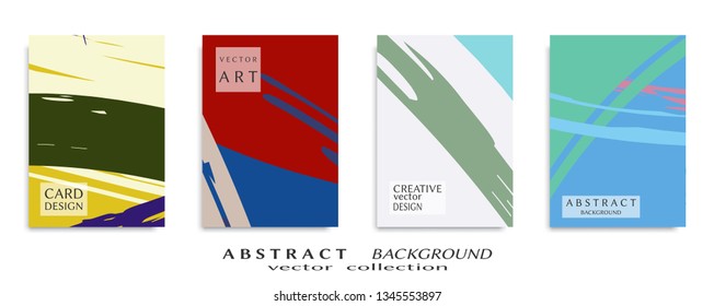 Abstract universal grunge art texture, web header template. Collage page, design for card, invitation, brochure brush strokes style, banner idea, book cover, booklet print, flyer sheet a4