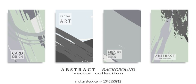 Abstract universal grunge art texture, web header template. Collage page, design for card, invitation, brochure brush strokes style, banner idea, book cover, booklet print, flyer sheet a4
