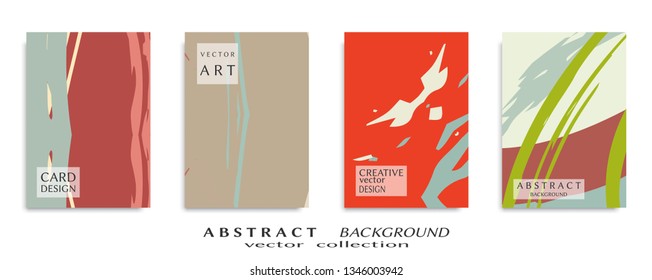 Abstract universal grunge art texture, web header template. Collage page, design for card, invitation, brochure brush strokes style, banner idea, book cover, booklet print, flyer sheet a4