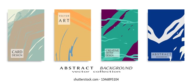 Abstract universal grunge art texture, web header template. Collage page, design for card, invitation, brochure brush strokes style, banner idea, book cover, booklet print, flyer sheet a4