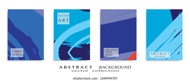 Abstract universal grunge art texture, web header template. Collage page, design for card, invitation, brochure brush strokes style, banner idea, book cover, booklet print, flyer sheet a4