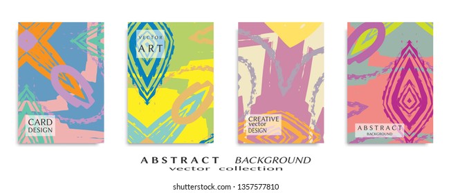 Abstract universal grunge art texture, web header template. Collage page, design for card, invitation, brochure brush strokes style, banner idea, book cover, booklet print, flyer sheet a4