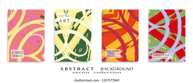 Abstract universal grunge art texture, web header template. Collage page, design for card, invitation, brochure brush strokes style, banner idea, book cover, booklet print, flyer sheet a4