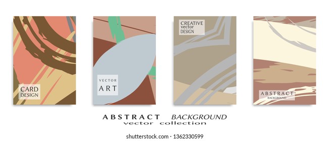 Abstract universal grunge art texture, web header template. Collage page, design for card, invitation, brochure brush strokes style, banner idea, book cover, booklet print, flyer sheet a4