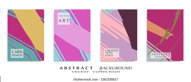 Abstract universal grunge art texture, web header template. Collage page, design for card, invitation, brochure brush strokes style, banner idea, book cover, booklet print, flyer sheet a4