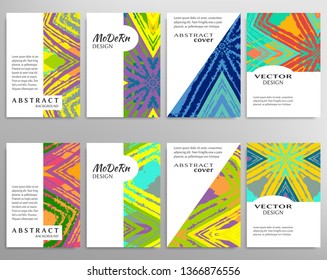 Abstract universal grunge art texture, web header template. Collage page, design for card, invitation, brochure brush strokes style, banner idea, book cover, booklet print, flyer sheet a4