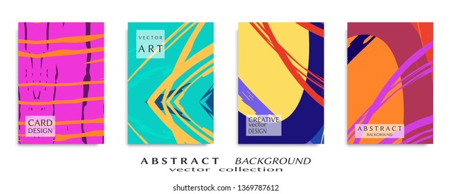 Abstract universal grunge art texture, web header template. Collage page, design for card, invitation, brochure brush strokes style, banner idea, book cover, booklet print, flyer sheet a4