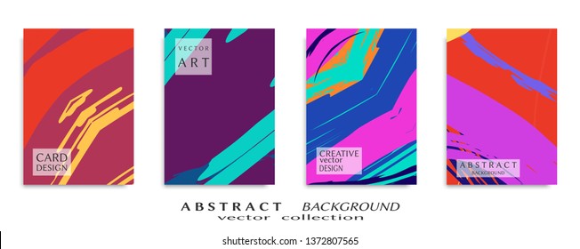 Abstract universal grunge art texture, web header template. Collage page, design for card, invitation, brochure brush strokes style, banner idea, book cover, booklet print, flyer sheet a4