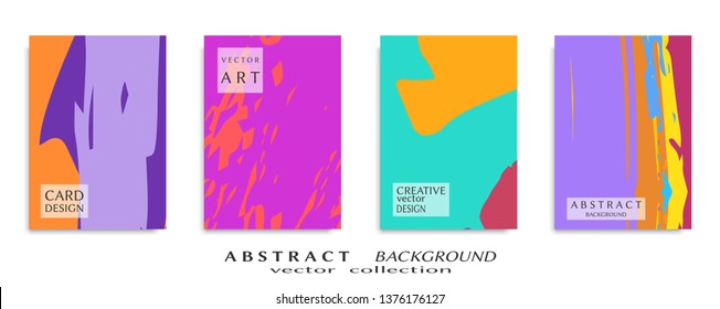 Abstract universal grunge art texture, web header template. Collage page, design for card, invitation, brochure brush strokes style, banner idea, book cover, booklet print, flyer sheet a4